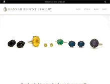 Tablet Screenshot of hannahblount.com